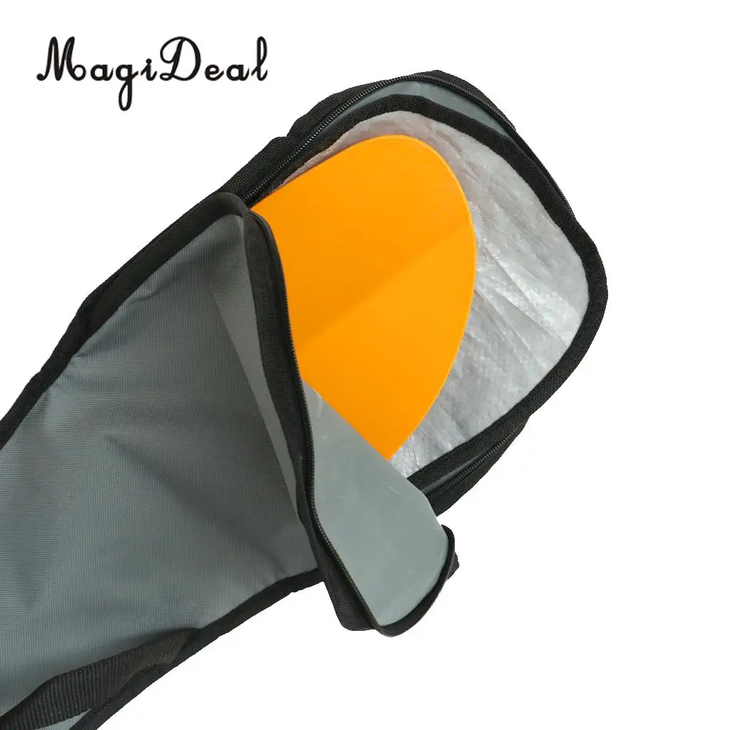 MagiDeal 1pcs Nylon Kayak Paddle Carry Bag Canoe Board Cover 120cm Gray