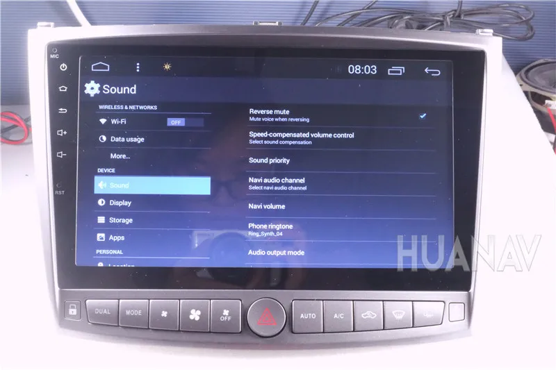 Best 10.2" Big screen Android7.1 Car DVD player GPS navigation for Lexus IS200 IS220 IS250 IS300 2004-2011 car radio Stereo head unit 4
