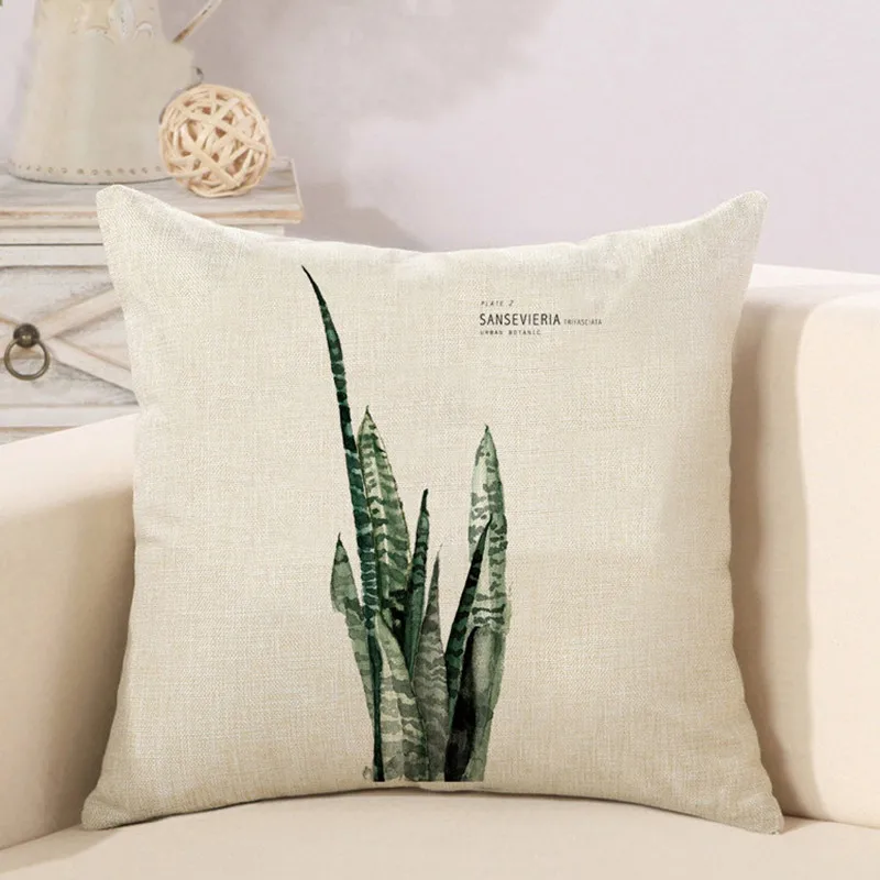 CFen A's Plant Throw Pillow Case Cover Vehicle Decorative Cushion Cover Sofa Seat Pillow Covers Christmas gift 45x45cm 1pc 6