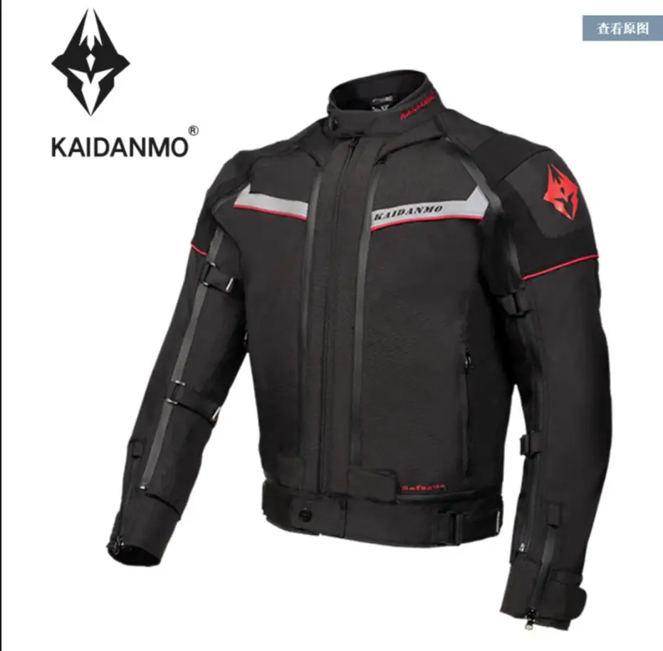 

Motorcycle Jackets Moto Racing Windproof waterproof With 5pcs four seasons Men Winter Touring Motorbike jacket