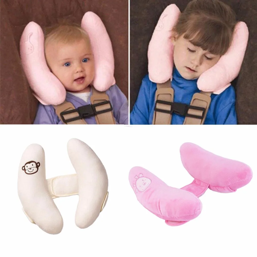 Headrest Baby Pillow Car Travel Sleeping Head Neck Support Baby Seat