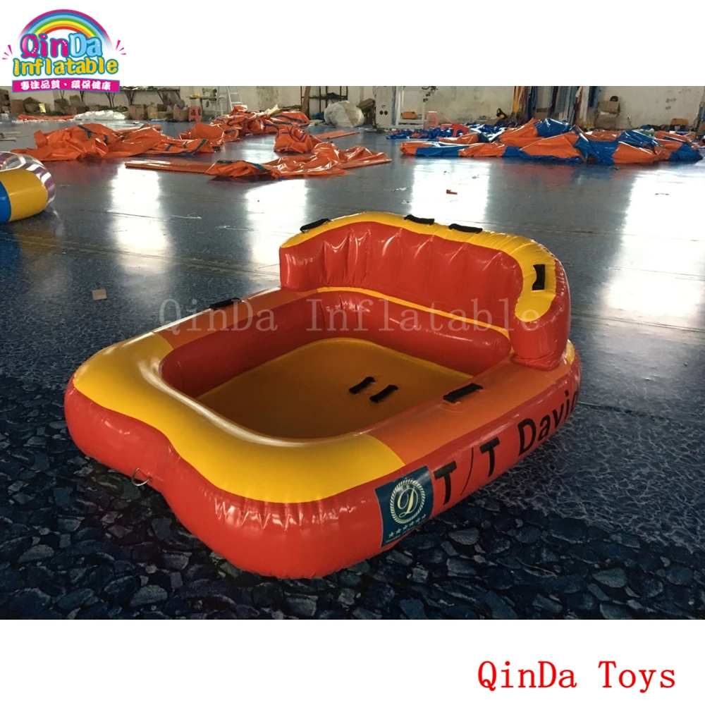 

1.85*1.7m Water Sport Games Flying Sofa ,water Ski Tube Inflatable Crazy UFO With Free Pump