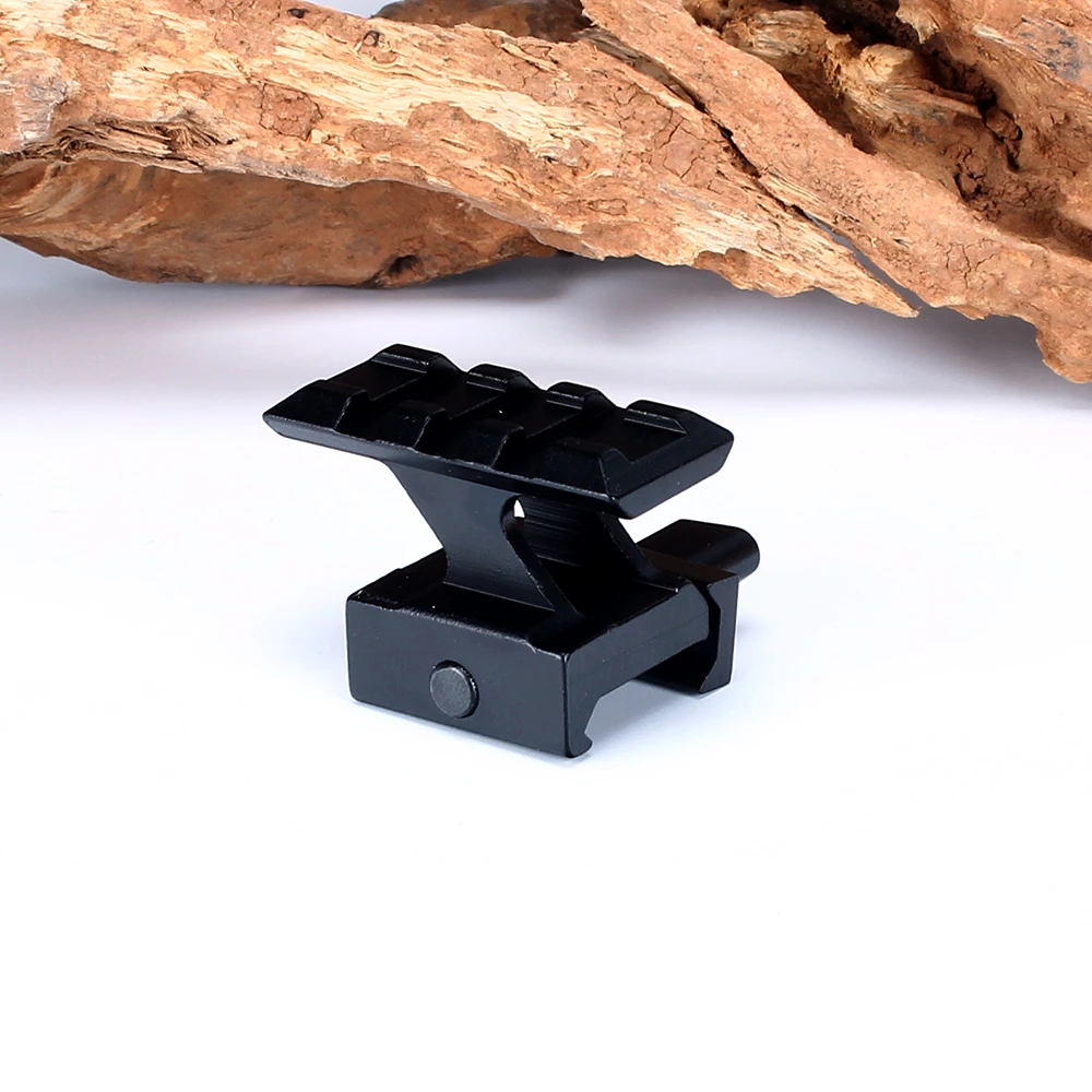 ohhunt High Profile Compact Tactical Red Dot Sight Riser Mount 3 Slots Picatinny Weaver Rail Hunting Scope Mounts Accessories (4)