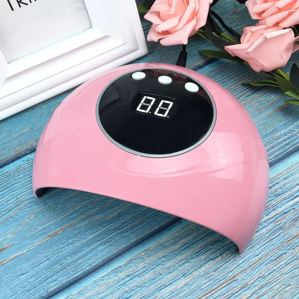 

36W UV LED Nail Lamp 8LEDs Nail Dryer for All Gels Polish Manicure Button Perfect Thumb Solution USB Charging Infrared sensor