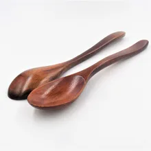 1 шт. деревянные ложки большая длинная ложка детская ложка деревянный рисовый суп Десертная Ложка деревянная посуда кухонные аксессуары
