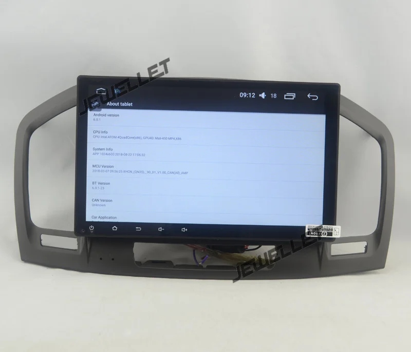 Perfect 10.1" Quad Core Android 6.0 Car GPS radio Navigation for Buick Regal, Opel Vauxhall Holden Insignia, Chevrolet Vectra 2010-2013 3