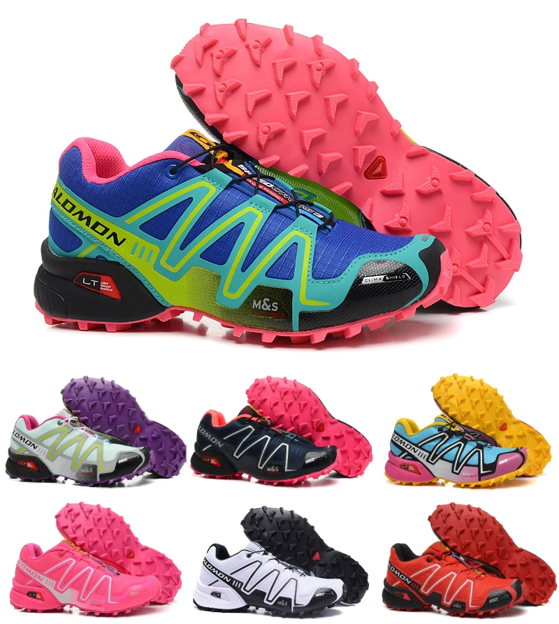 Salomon speed Cross 3 CS III Professional Открытый Спортивный Бег для женщин speed cross 3 воздухопроницаемые кроссовки EUR 36-41