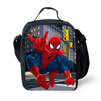 

Children lunch bag new fashion cartoon printing thermo food insulated bag casual travel picnic bag thermal lunch box for kids