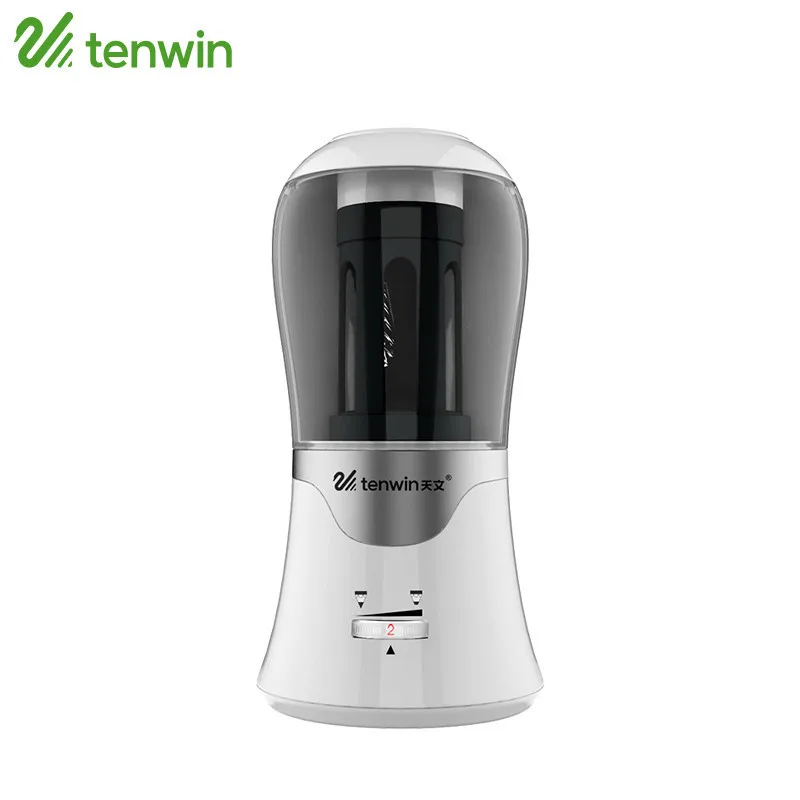

TENWIN Electronic Pencil Sharpener Automatic And Electric Pencil Sharpener One Hole Plug In Use Safety 8007 WJ-XXWJ97-