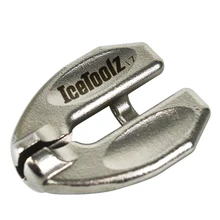 Icetoolz велосипедный спиц ниппельный гаечный ключ, регулировочный гаечный ключ, оцинкованный ремонтный инструмент для 3,45 мм/0,13" ниппелей