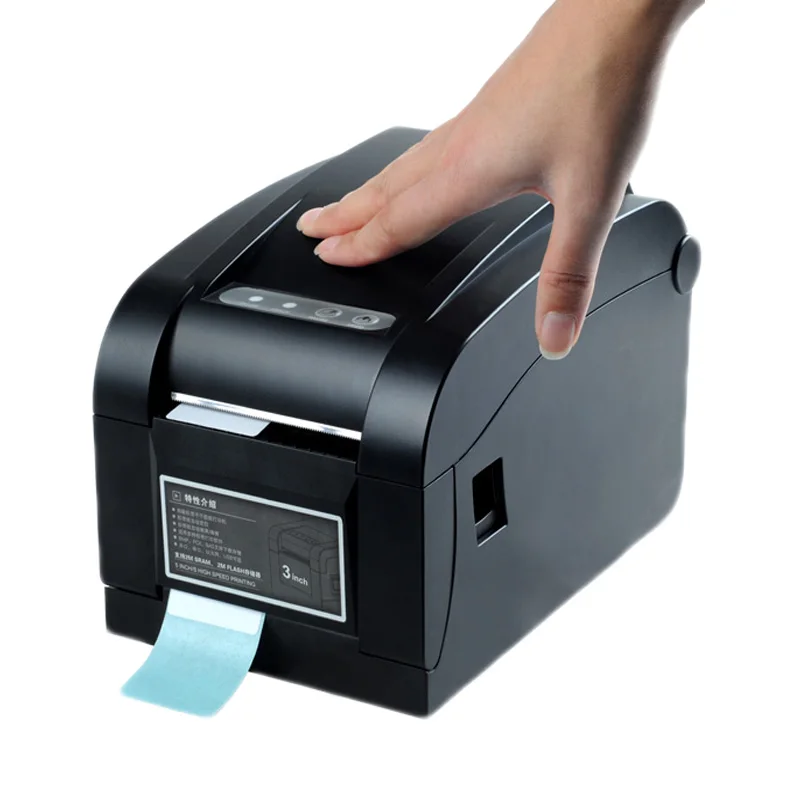 Высококачественный 80 мм тепловой штрих-код принтер/стикер Принтер штрих-кода Принтер этикеток(USB+ последовательный+ Ethernet порт) SM-358BM