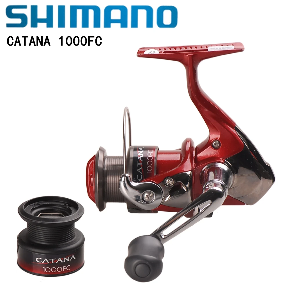 

Shimano CATANA 1000FC Spinning Fishing Reel Alumminum Handle AR-C Spool 5.2:1 215g With ABS Spare Spool Super Brake Saltwater