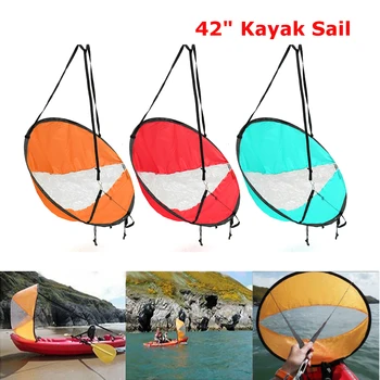 

42 Inch Kayak Sail Scout Downwind Wind Paddle Popup Canoe Kayak Sail Kayak Accessories Foldable
