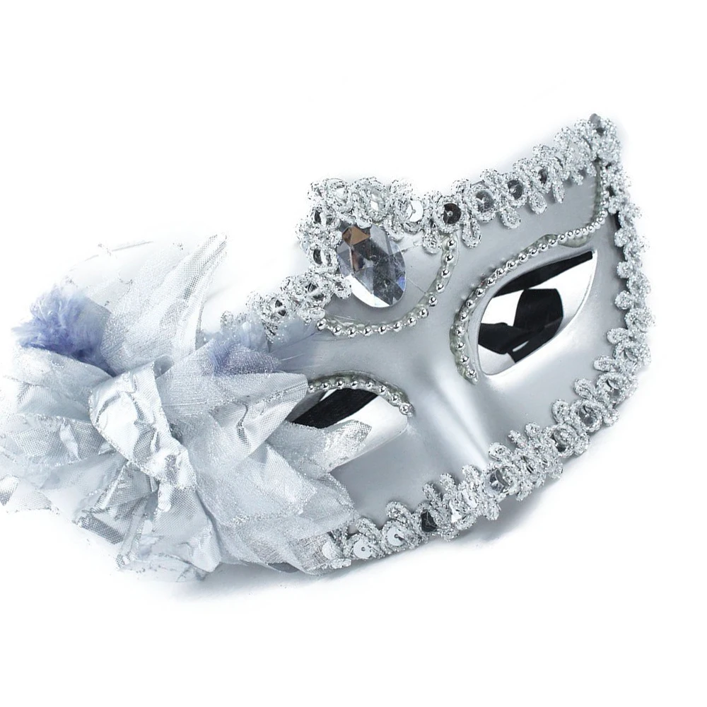 Горячая сексуальная Бриллиантовая Венецианская маска Венеция перо цветок свадьба карнавал вечерние представления фиолетовый костюм секс леди маска маскарад
