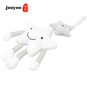 

Kid Gift Birth Star Mobile Musical Rattle Baby Childhood Early Education Toy Cute Soft Star Shape Bed Stroller Rattles