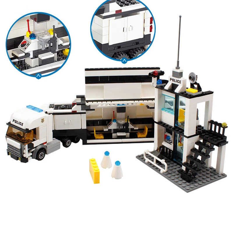 6727 City Street Police Station Car Truck Building Blocks Bricks Educational Toys For Children Gift Christmas Legoings 511Pcs 6727 City Street Police Station Car Truck Building Blocks Bricks Educational Toys For Children Gift Christmas Legoings 511Pcs