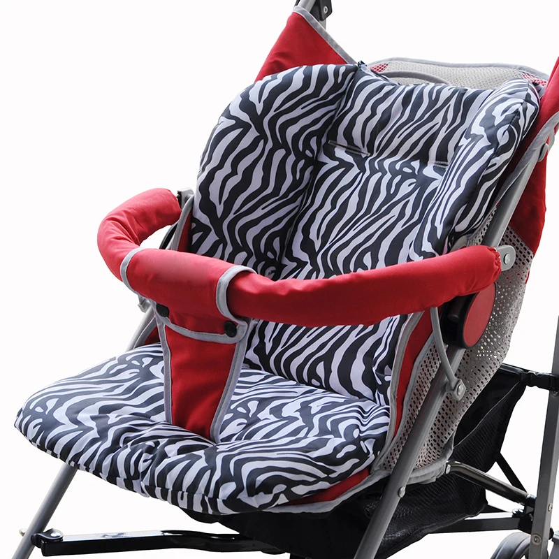 Детская подставка на колесиках, подушка для сиденья коляски, хлопковый матрас, детский стульчик для кормления, коврик для коляски