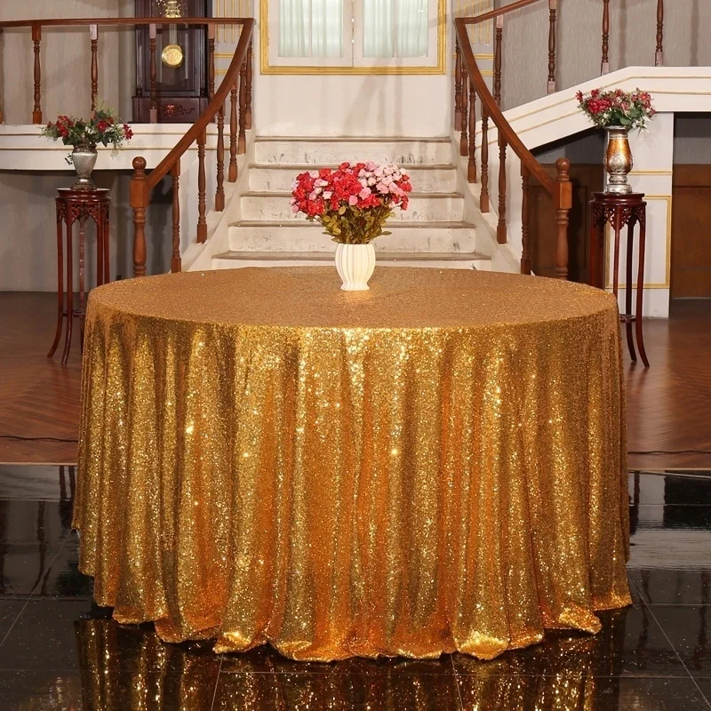 

3 size Wedding Table Set Sequins Tablecloth Table Cloth Dessert Table Decoration Tablecloth Birthday Party Festival Layout Table