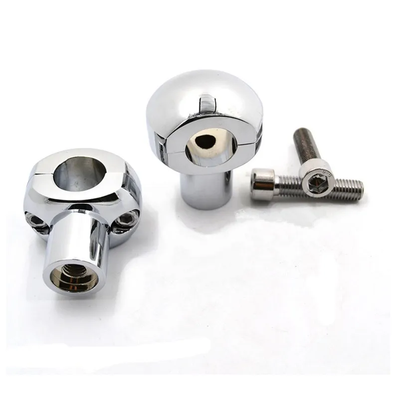 1 Pair CNC Aluminum 1 25mm Motorcycle Bar Clamp Handlebar Bar Riser For Honda Kawasaki Harley