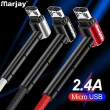 Marjay Micro USB кабель держатель быстрой зарядки Microusb зарядное устройство шнур для samsung S7 Xiaomi Redmi Note 5 Pro 4 планшет телефон кабель