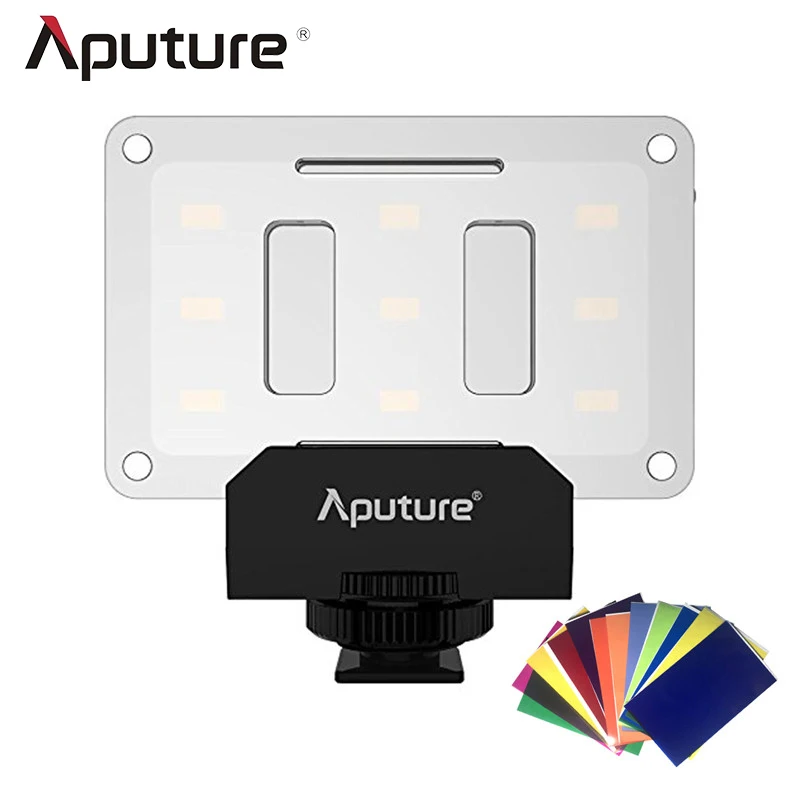 Aputure AL-M9 Pocket LED Video Light on Camera Studio Light Rechargeable Photo Light CRI/TLCI 95 for Canon Wedding Filmmaking - ANKUX Tech Co., Ltd