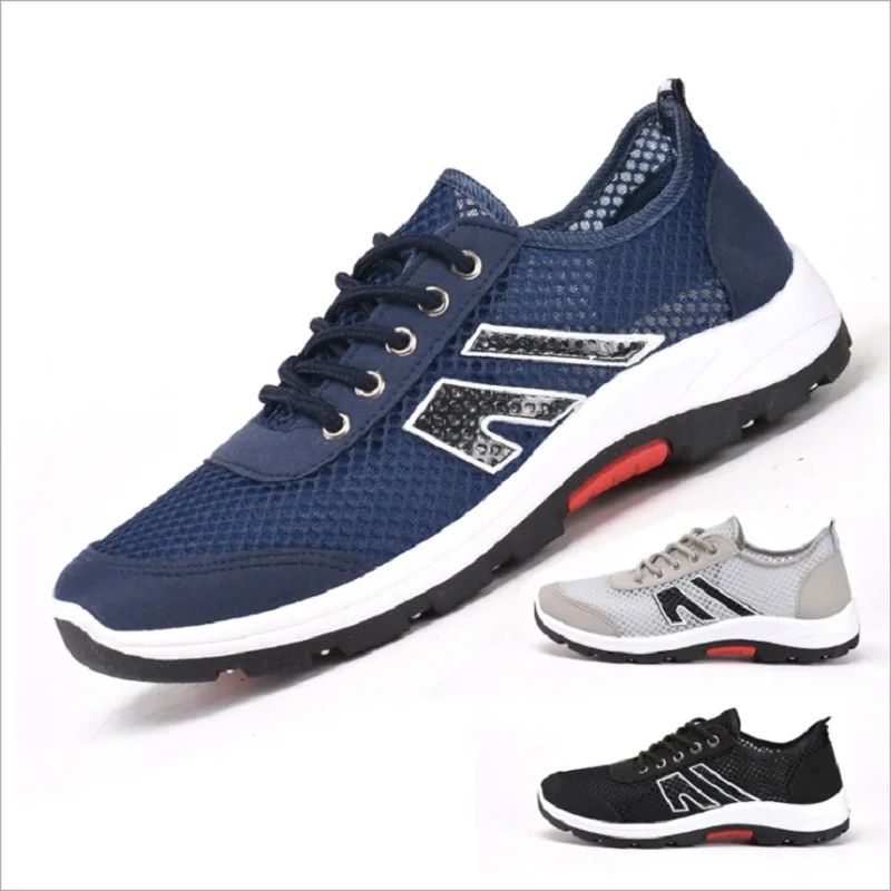 QICIUS Lace up Comfortable Sneakers Shoes Men Breathable QICIUS Lace up Comfortable Sneakers Shoes Men Breathable