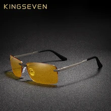 KINGSEVEN, мужские очки для водителей, ночное видение, антибликовые солнцезащитные очки, мужские поляризованные солнцезащитные очки для вождения, Ретро стиль, gafas de s