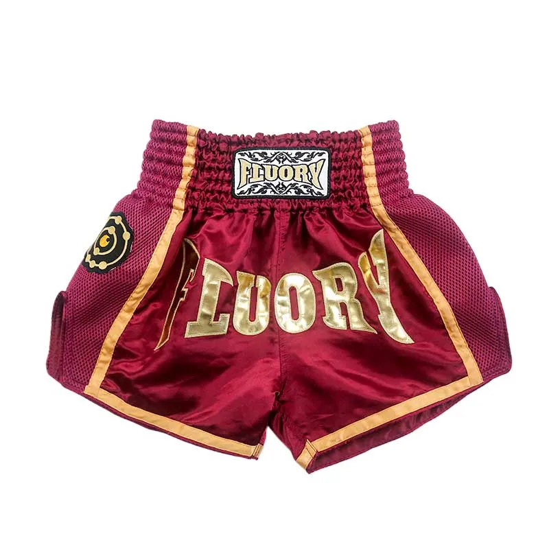 5 цветов детские шорты fluory muay thai для тренировок и соревнований mma