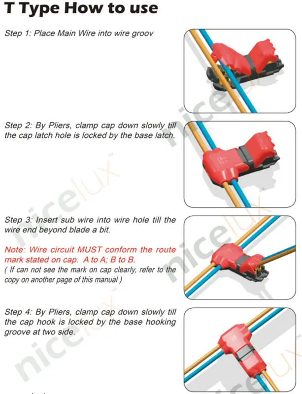 5 шт. 2 Pin dc/ac 300v 10a 18-22awg без сварки без винтов Быстрый Разъем кабельный зажим клеммный блок 2 способа легко подходит для светодиодной ленты