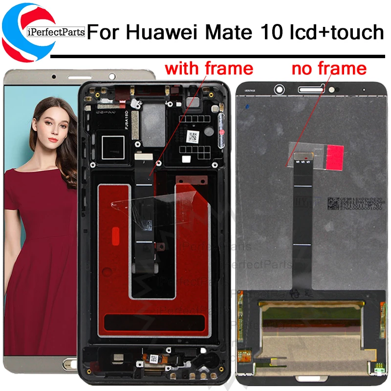 

5.9"for Huawei Mate 10 LCD Display + Touch Screen ALP-L09 ALP-L29 Digitizer Assembly Replacement For Huawei Mate 10 ALP-TL00 lcd