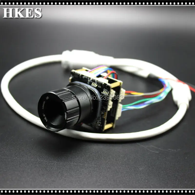 

HKES 12pcs/lot 48V PoE IP Camera 720P 960P 1080P PoE Module with 3MP Lens 16mm