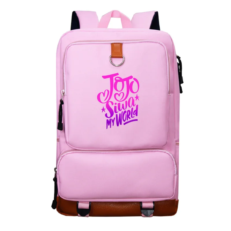 2019 Горячая поп звезда Jojo Siwa рюкзак школьные сумки для девочек-подростков Повседневный Рюкзак детский рюкзак для книг повседневные