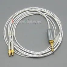 LN004672 6N OCC серебряный шнур с покрытием хедафон кабель для Shure shure srh1440 srh1840 SRH1540