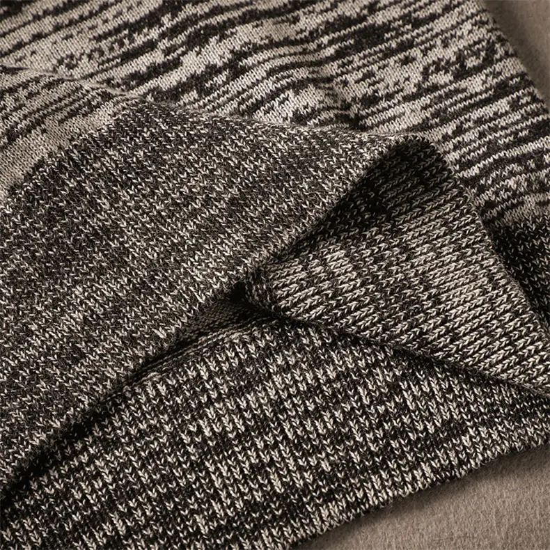 2019 Spring Cotton Sweater Men Pullovers Ugly Polka Dot knit Crew-Neck Sweaters Jumpers Male Knitwear Tops Autumn MuLS Brand 3XL 11