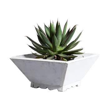 

2017 New 3Pcs/Set Full Size Wooden European style Planter Flower Pots Home Office Garden Wedding Decor Free Shipping