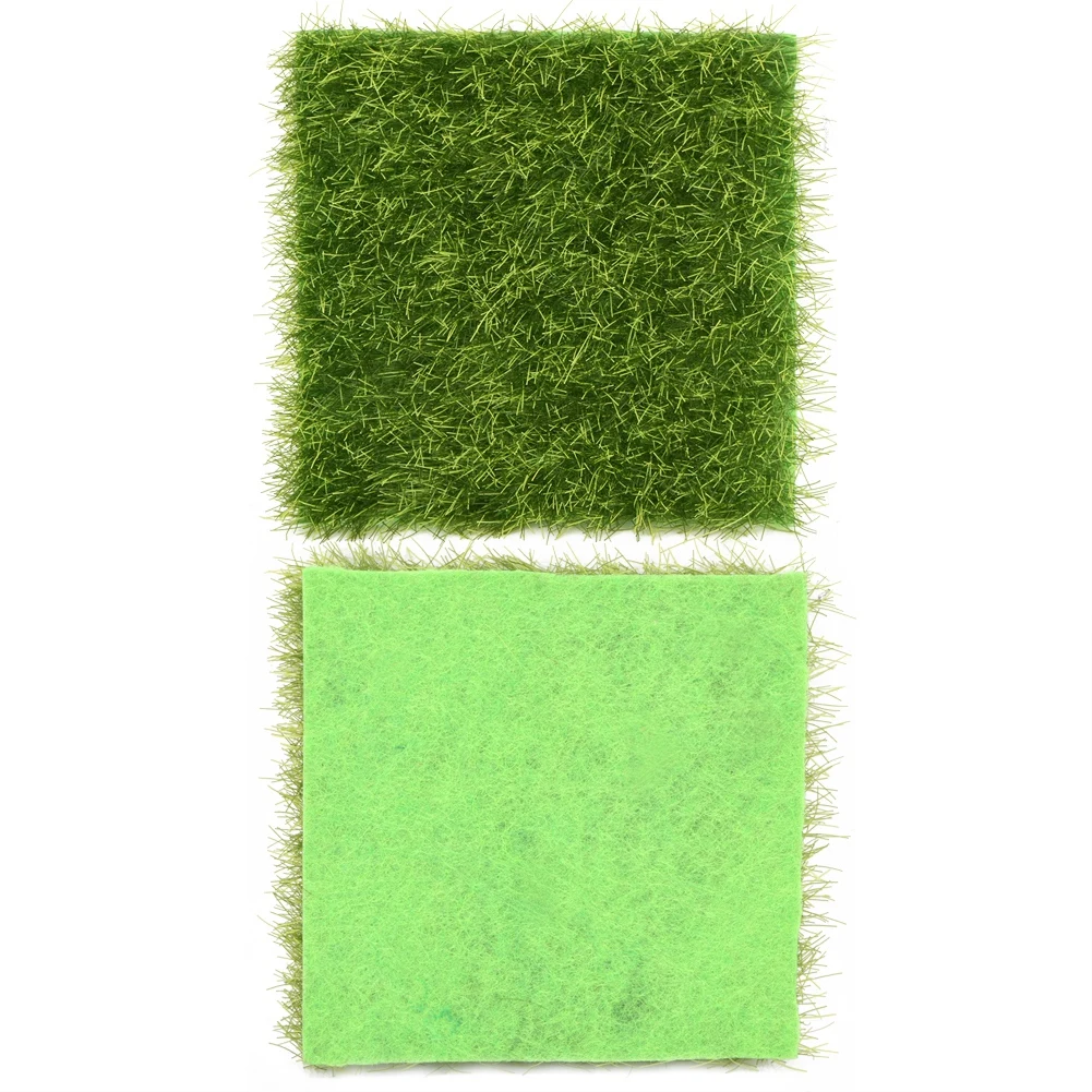 10 шт. искусственная трава газон ремесла микро Пейзаж украшения моделирование растений Ландшафтный зеленый пластик газон