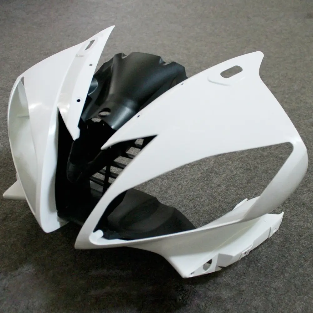 YZFR6 06 07 Неокрашенный передний обтекатель для мотоцикла верхняя YAMAHA R6 YZF 2006 2007