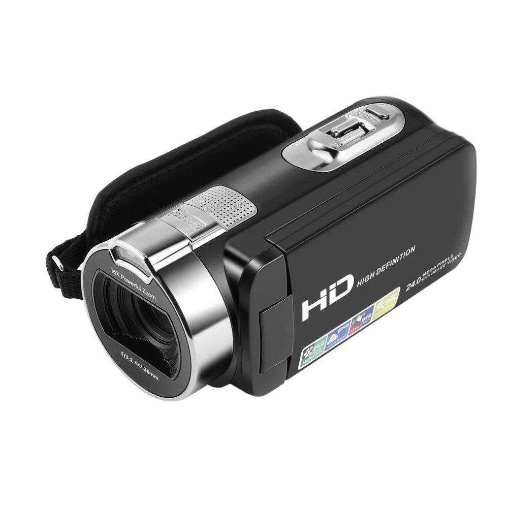 Digital Camera Camcorders 1080P 24 MP 16X Powerful Digital Zoom 2.7 Inch LCD Stabilization With 270 Degree Rotation Screen