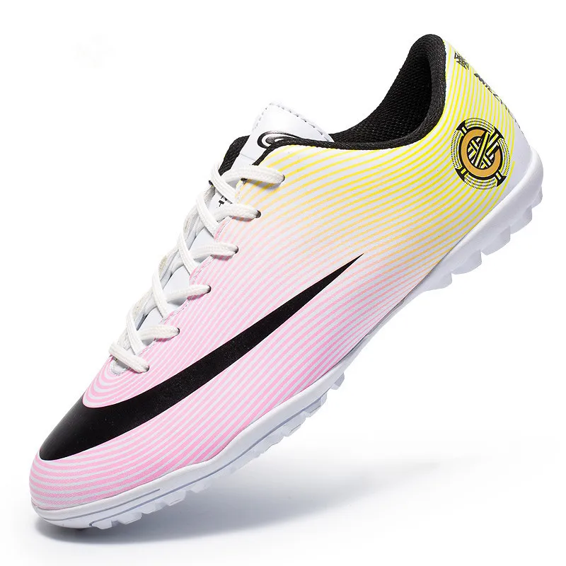

ZHENZU Indoor Turf Soccer Shoes Kids Men High Quality Football Boots Mens'Sneakers voetbalschoenen