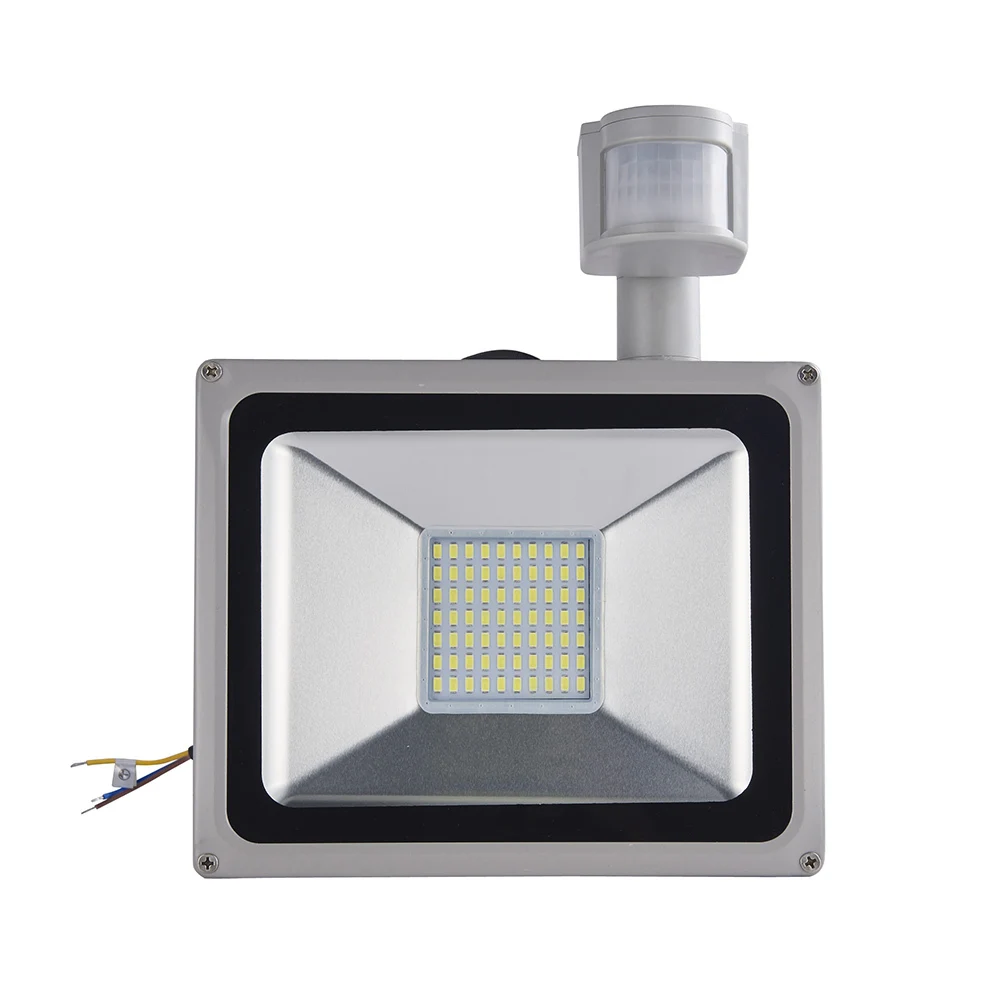 

50W 220V PIR Motion Sensor Led Flood Light Outdoor Waterproof Searchlight Induction Led Street Light Spotlight Projector Lamp