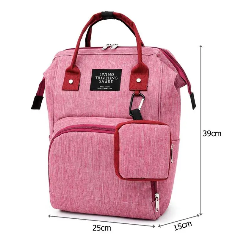 Новинка, модная сумка для подгузников для мам, полосатые рюкзаки для мам, большая вместительность, дорожные сумки для беременных женщин, сумка для подгузников для ухода за ребенком