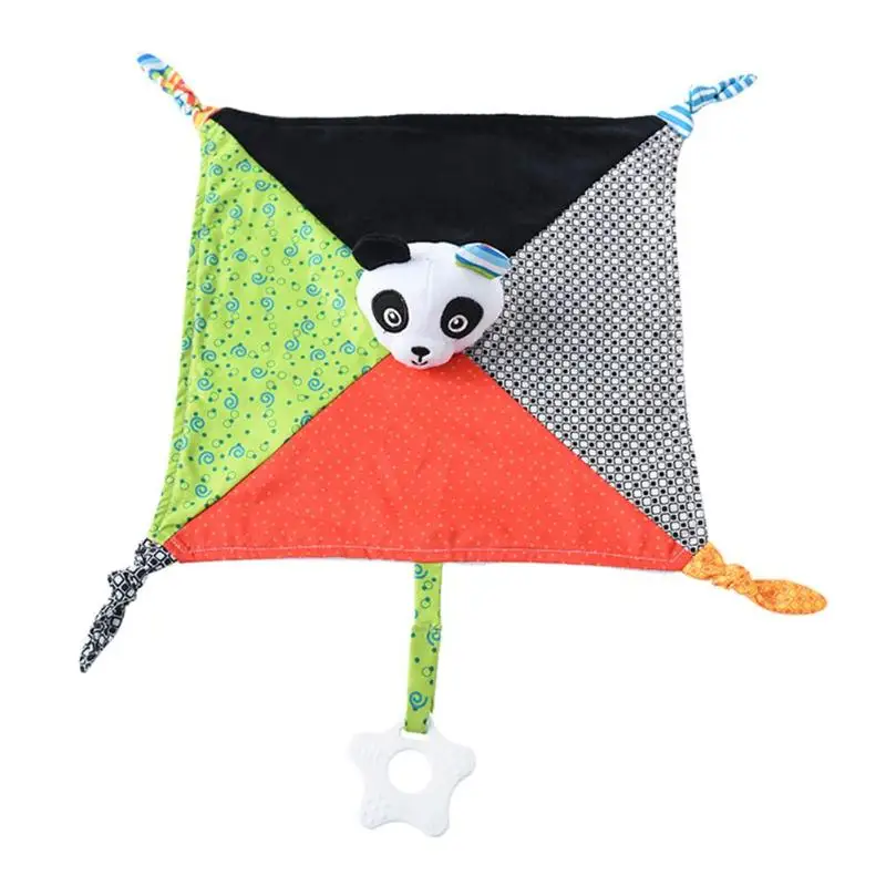 29x29 см креативная зубная паста детское комфортное полотенце Мягкая удобная плюшевая многофункциональная ручная кукла-полотенце спальное полотенце - Цвет: panda