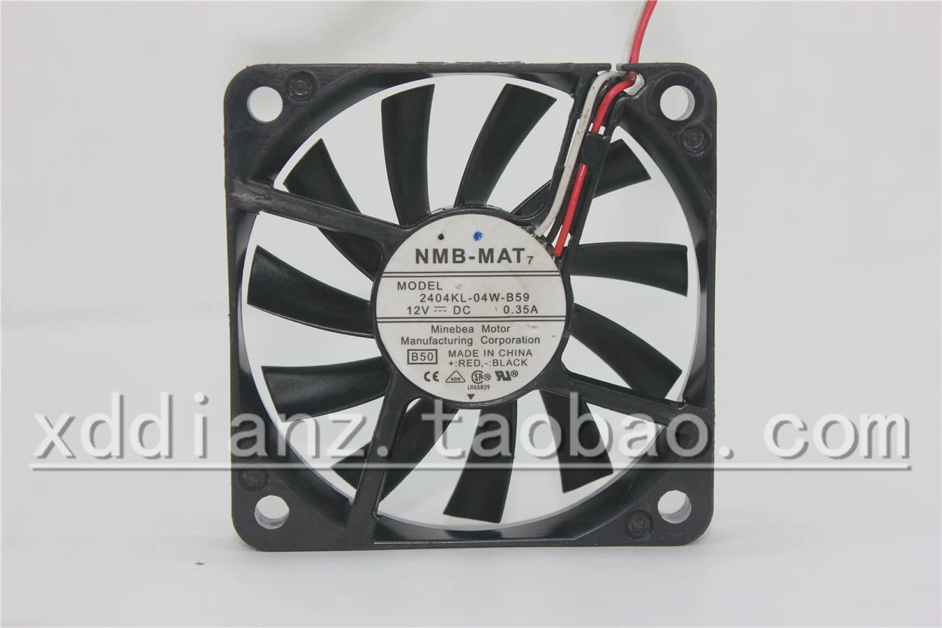 2404KL-04W-B59 for NMB 12V 0.35A 6CM Ultra thin fan Direct current cooling fan