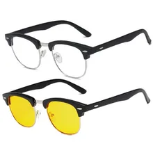 Компьютерные очки против голубого излучения оптические очки для глаз УФ-защита игровые очки модные заклепки синий светильник