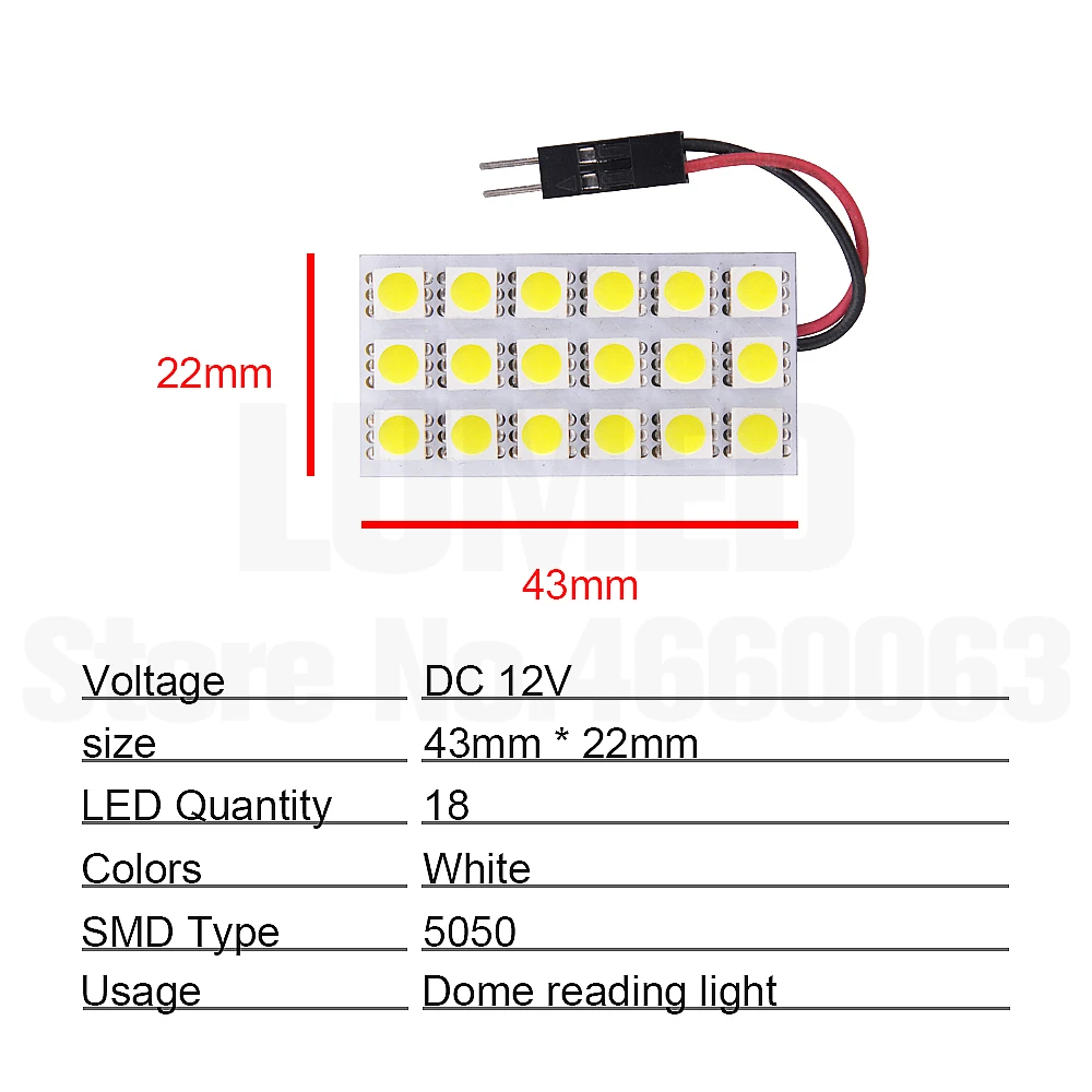 1x T10 W5W BA9S C5W светодиодный Автомобильный светодиодный светильник 5050 SMD Автомобильные панельные лампы авто Интерьер лампа для чтения купольный светильник