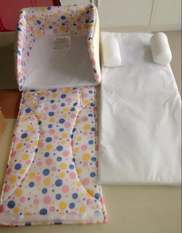 Portable 2 in1 Multifunction Mummy Bags Baby Crib Folding Bed For 0 6