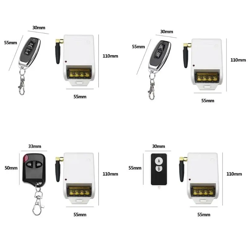 DC12-48V 30A 1CH беспроводной умный пульт дистанционного управления модуль передатчика+ приемник для водяного насоса электрооборудования