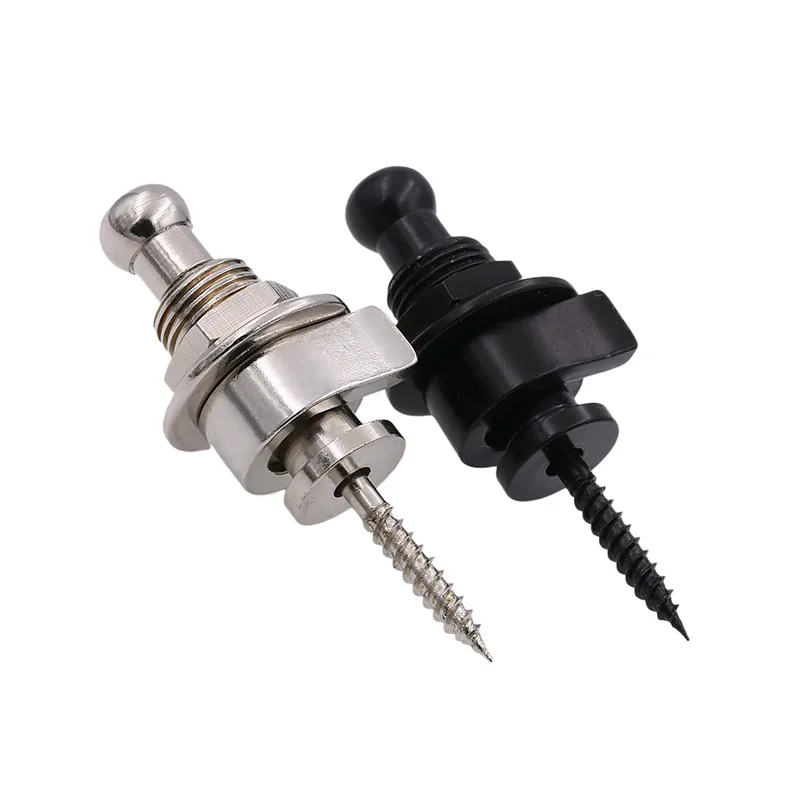 2 pcs Guitar Bass Strap Lock Skidproof StrapLock locking pegs Pins