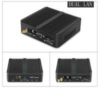 wifi gigabit ethernet XCY Intel Celeron J1900 מיני PC Fanless Windows 10 Linux Pfsense Dual Gigabit Ethernet 300Mbps WiFi HDMI VGA RS232 תעשייתי PC (5)
