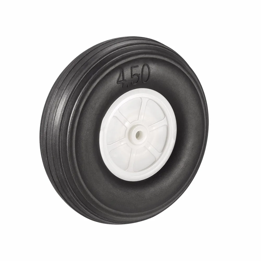 UXCELL Hot Selling 1pcs 114mm Dia. 35mm Thick White Plastic Hub Black Foam Wheel Toy Car Wheel for RC Remote Control Airplane UXCELL Hot Selling 1pcs 114mm Dia. 35mm Thick White Plastic Hub Black Foam Wheel Toy Car Wheel for RC Remote Control Airplane